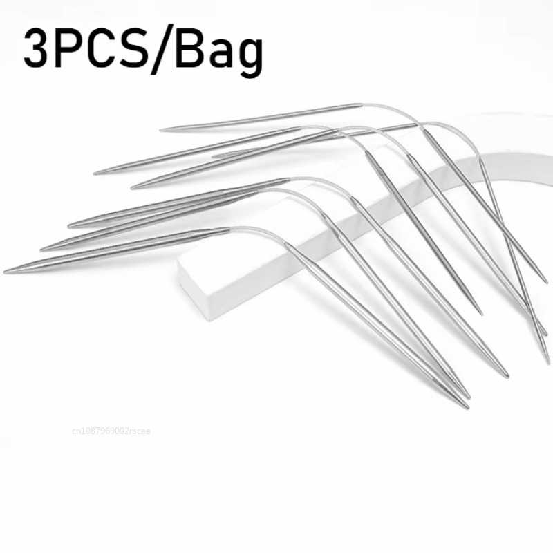 Toddler Sock Set - 3ps/bag Circular Knit Needles Knitting Metal