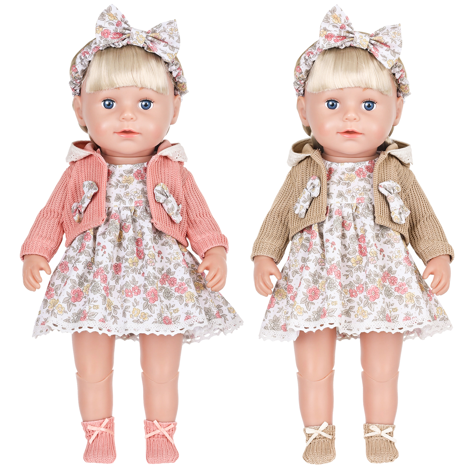 Toddler Sock Set - Cute Doll Clothes for 16-18 Inch