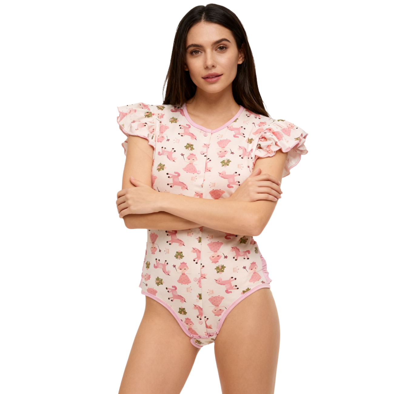 Romper Onesie Baby - pink princess bodysuit/adult onesie/adult baby romper/abdl