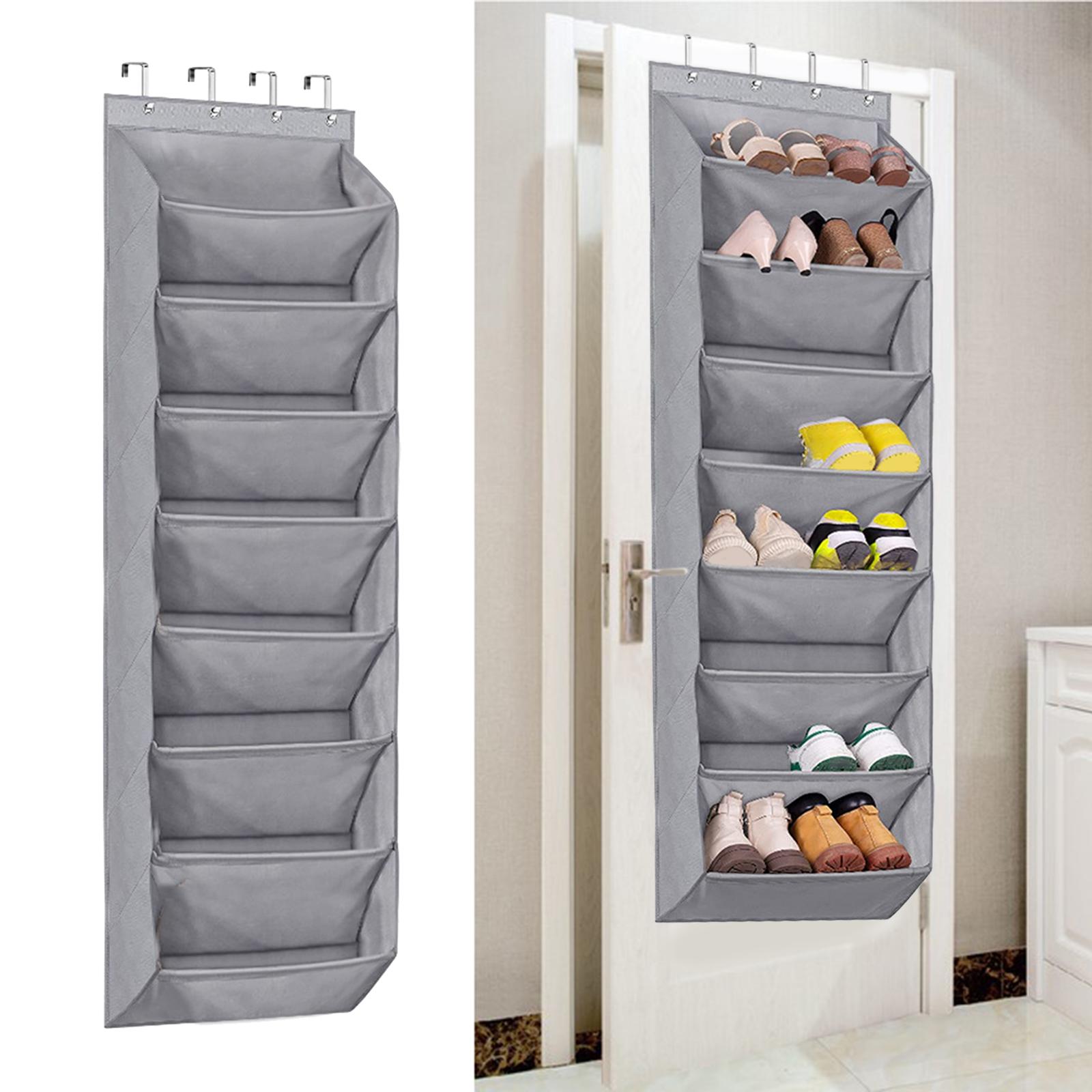 Baby Clothing Rack - Hanging Shoe Rack 8 Tier Oxford
