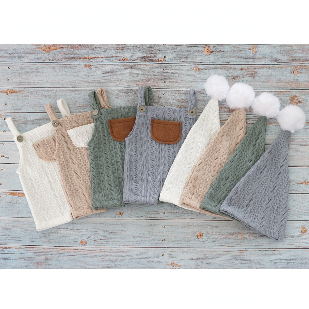 Baby Clothing 1 Year Old - Newborn Photography Props Outfit Hat Baby