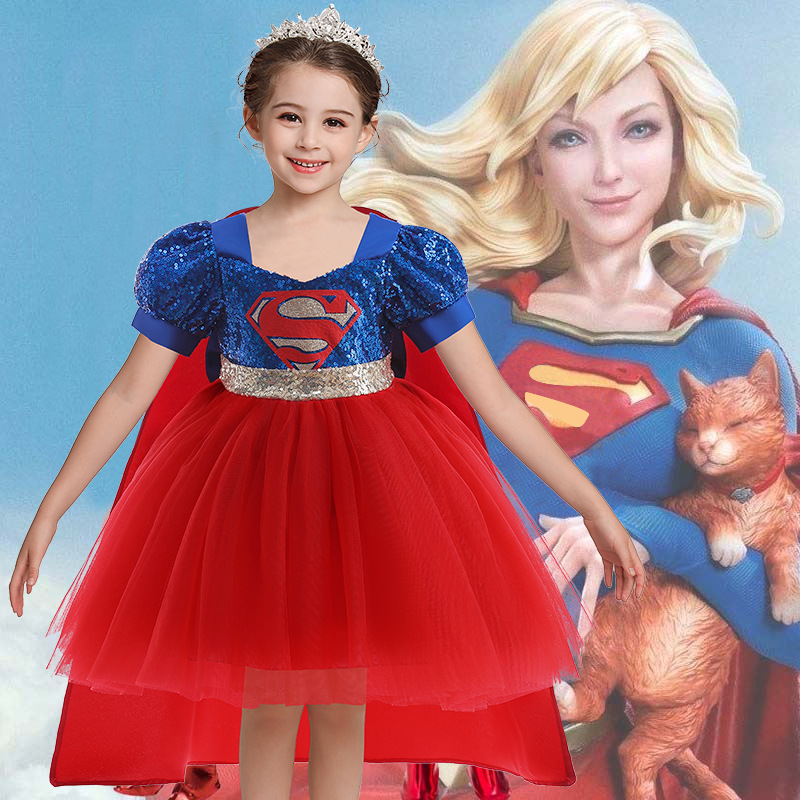 Baby Clothing Japan - Kids Baby Girls Hero Superman Princess