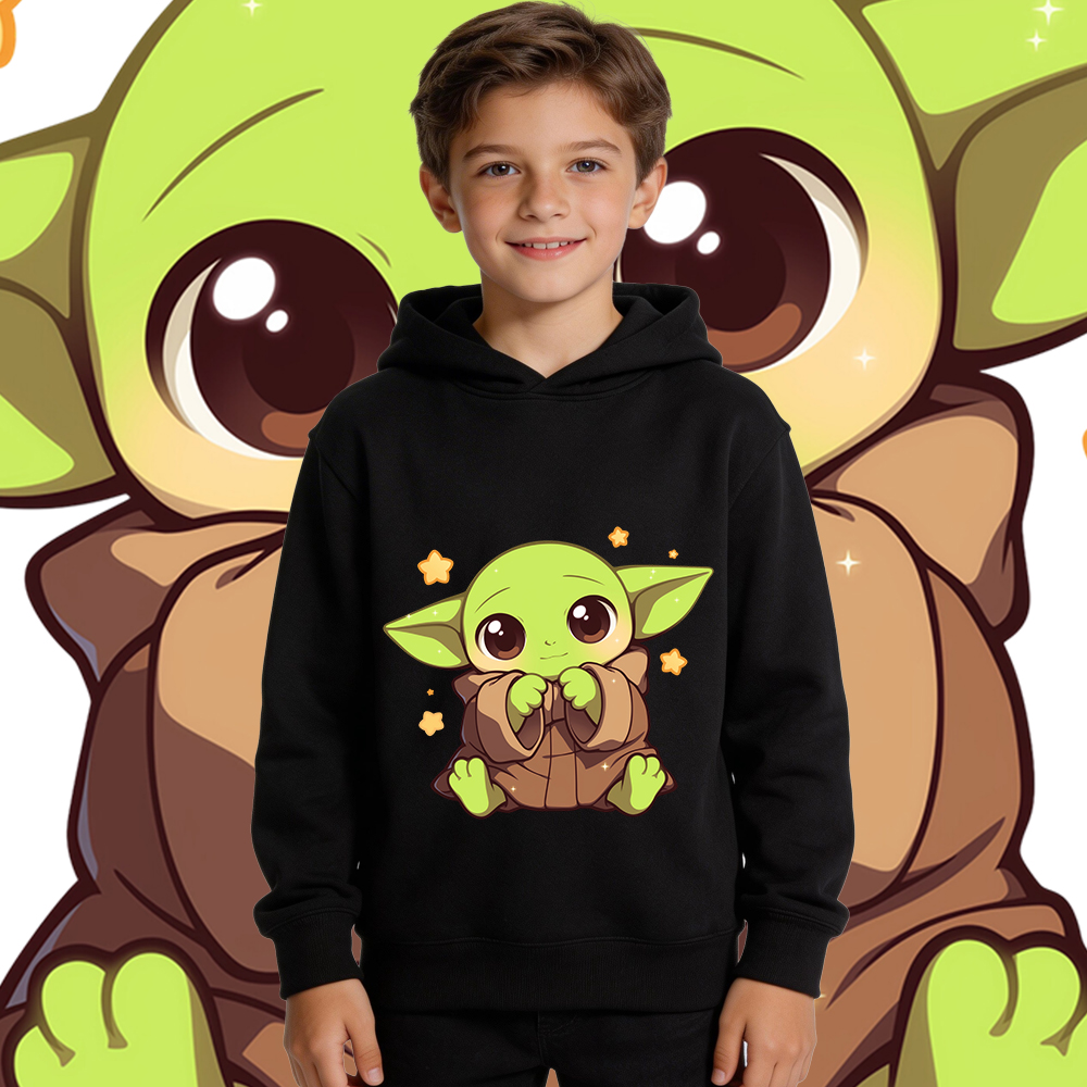 Baby Clothing Japan - Star Wars Cute Baby Yoda Print
