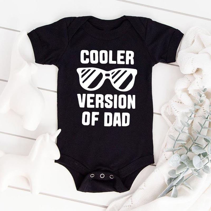 Romper Onesie Baby - Funny Newborn Boys Girls Clothes Dad
