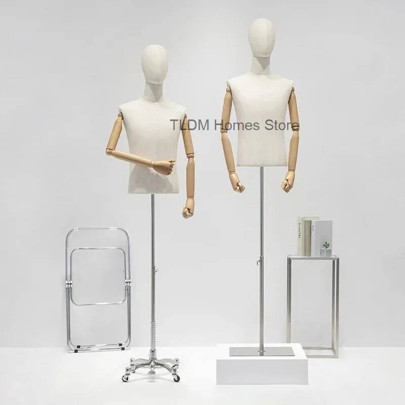 Korean Version Male Half-lengt - Baby Clothing Display Stand 评论和价格