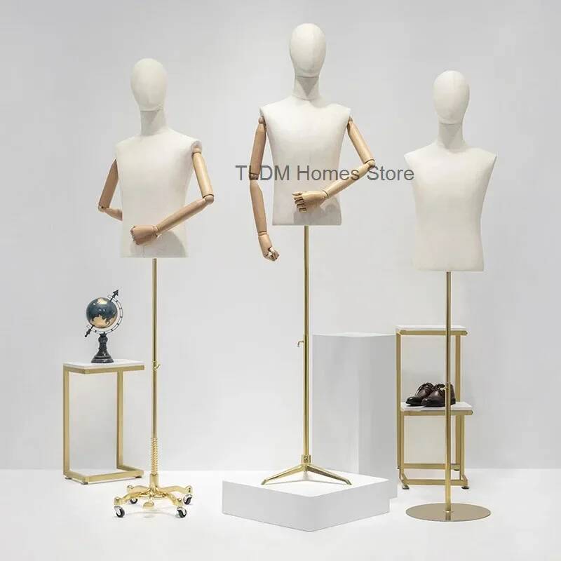 Korean Version Male Half-lengt - Baby Clothing Display Stand 评论和价格