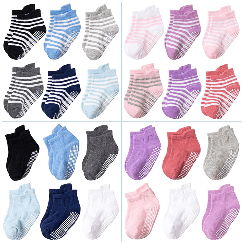 Kiddiezoom 6 Pairs/Set Four Se - Toddler Sock Set 评论和价格