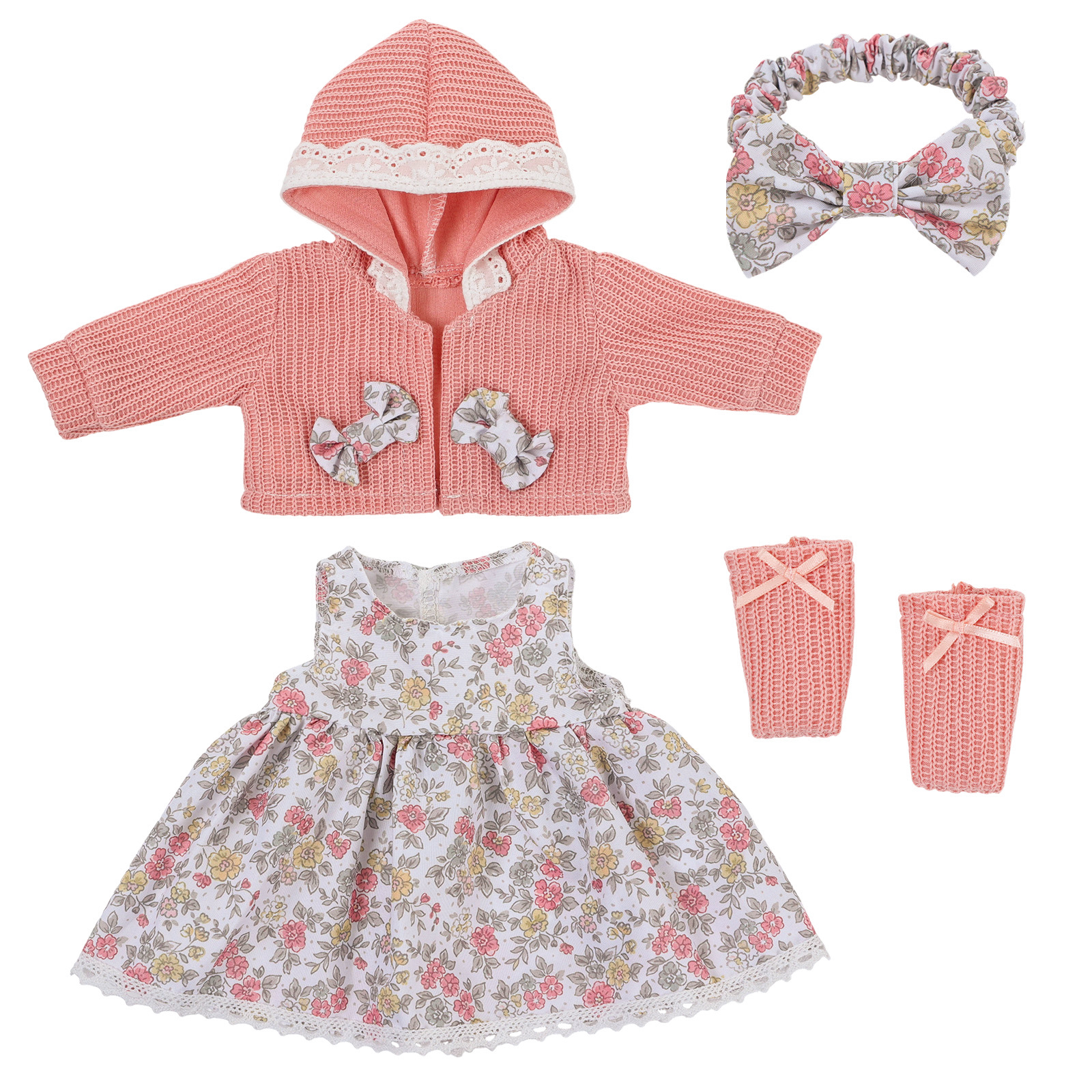 Cute Doll Clothes for 16-18 In - Toddler Sock Set 评论和价格