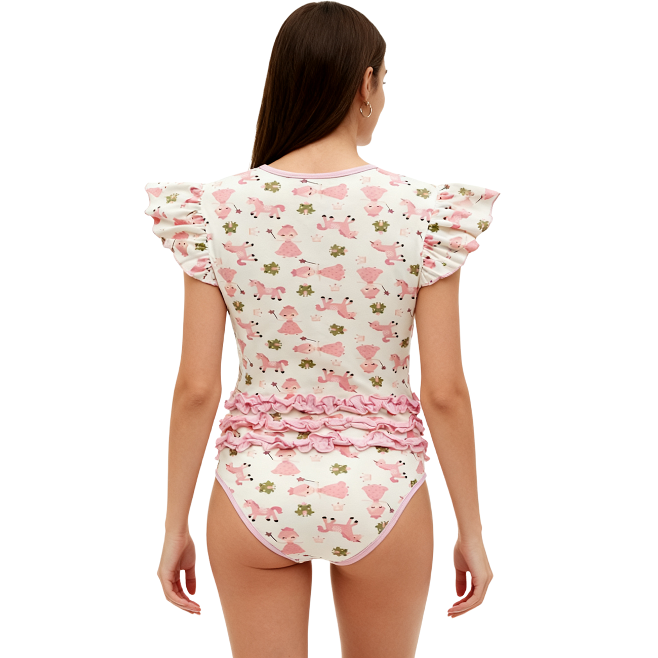 pink princess bodysuit/adult o - Romper Onesie Baby 评论和价格
