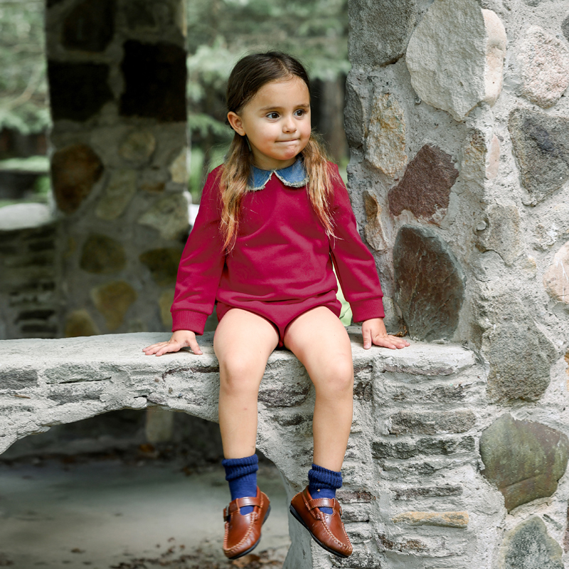 Ali Plus Aw25 Denim Collar Swe - Baby Clothing Winter 评论和价格