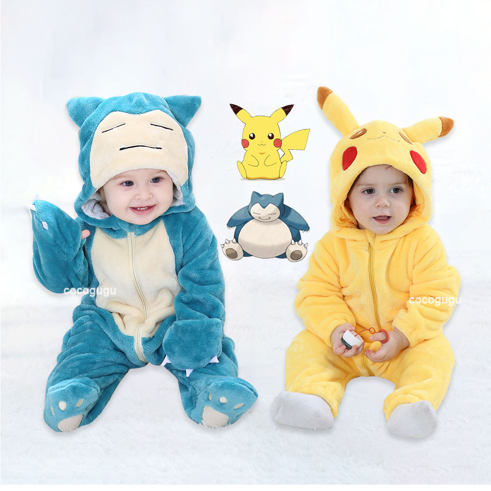 Pokemon Costume 0-5 Y Baby Sno - Romper Onesie Baby 评论和价格