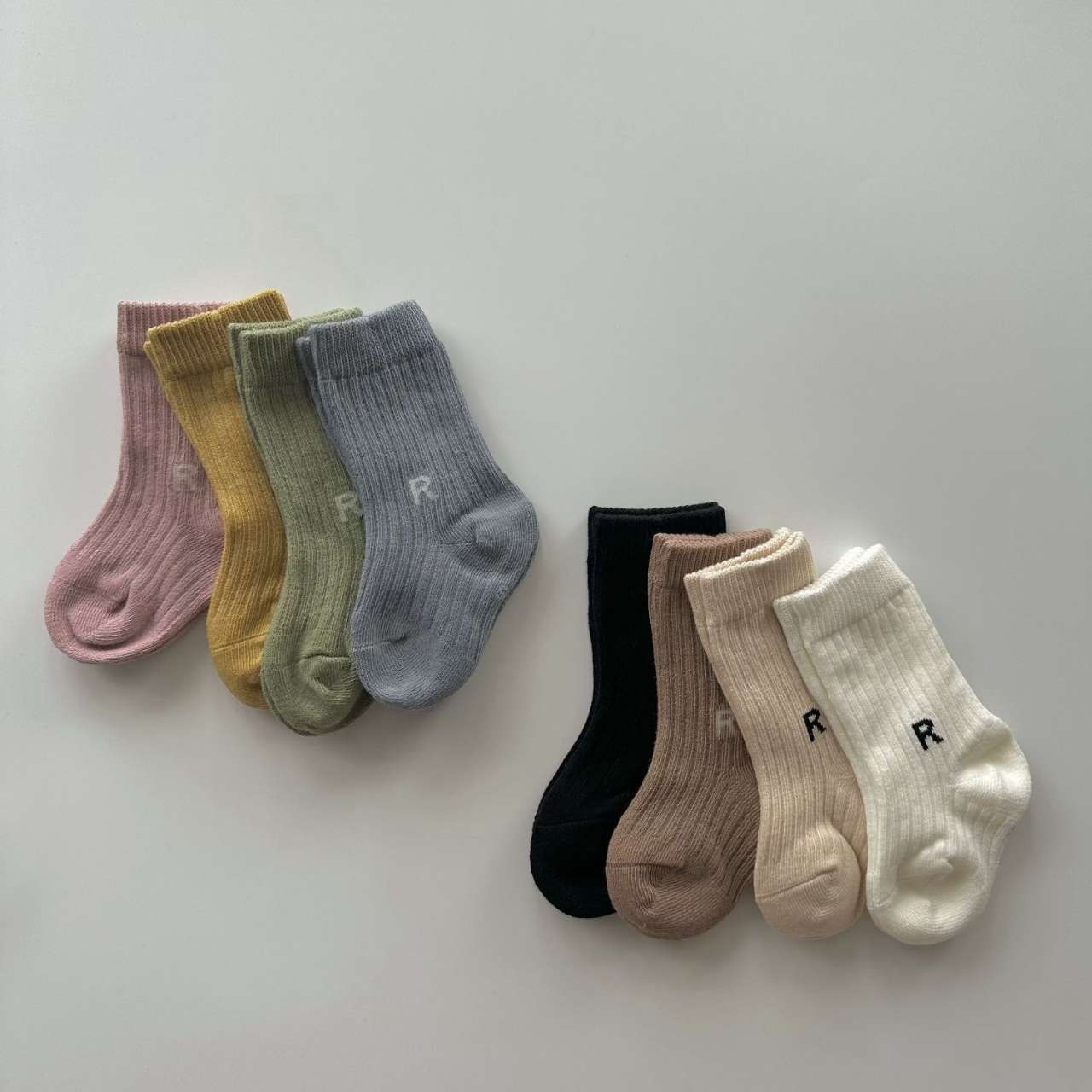 4Pairs/set Kids Boy Girl Sock  - Toddler Sock Set 评论和价格