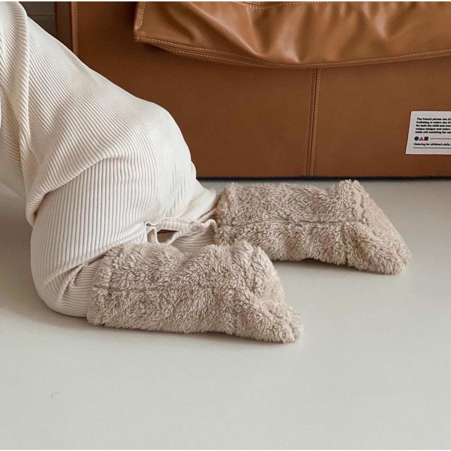 Warm Winter Baby Socks Coral F - Baby Clothing Winter 评论和价格