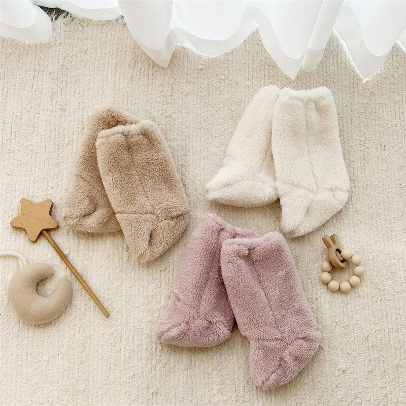 Warm Winter Baby Socks Coral F - Baby Clothing Winter 评论和价格