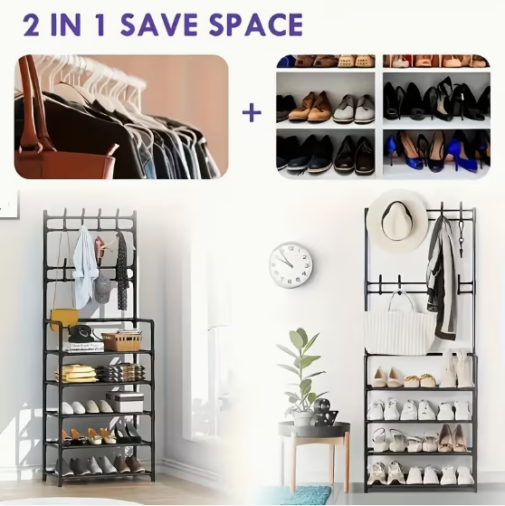 Multifunctional Storage Rack 5 - Baby Clothing Rack 评论和价格