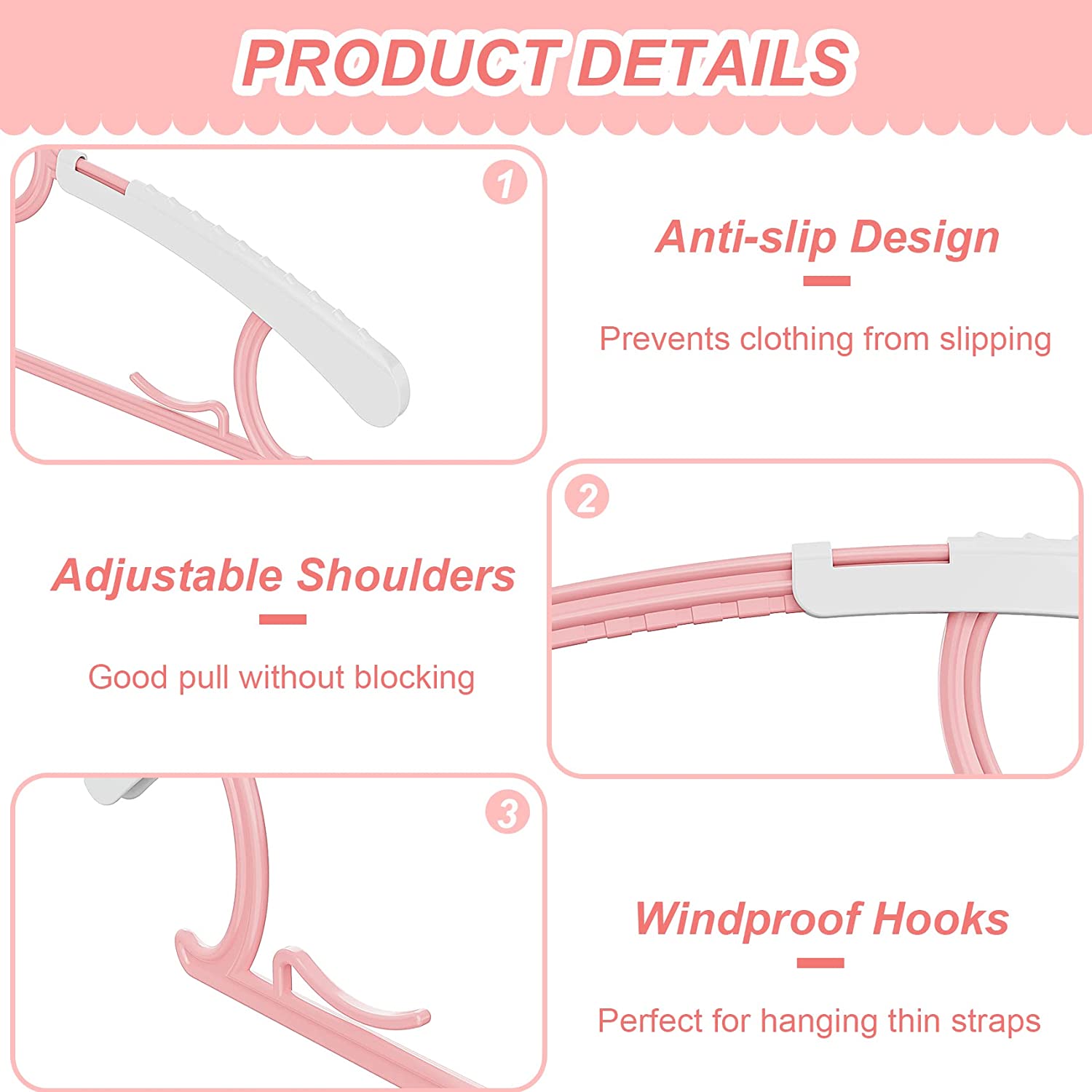 UNTIOR Non-slip Baby Clothes H - Baby Clothing Rack 评论和价格