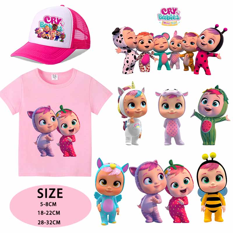 Crying Babies Iron on Patches  - Baby Clothing 1 Year Old 评论和价格