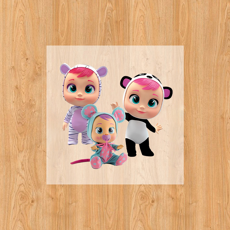 Crying Babies Iron on Patches  - Baby Clothing 1 Year Old 评论和价格