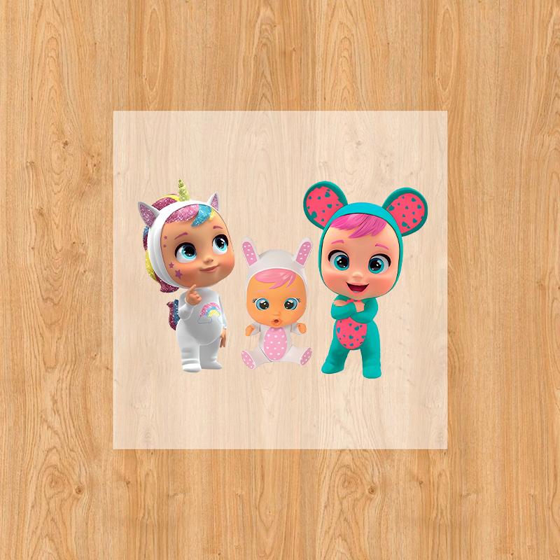 Crying Babies Iron on Patches  - Baby Clothing 1 Year Old 评论和价格
