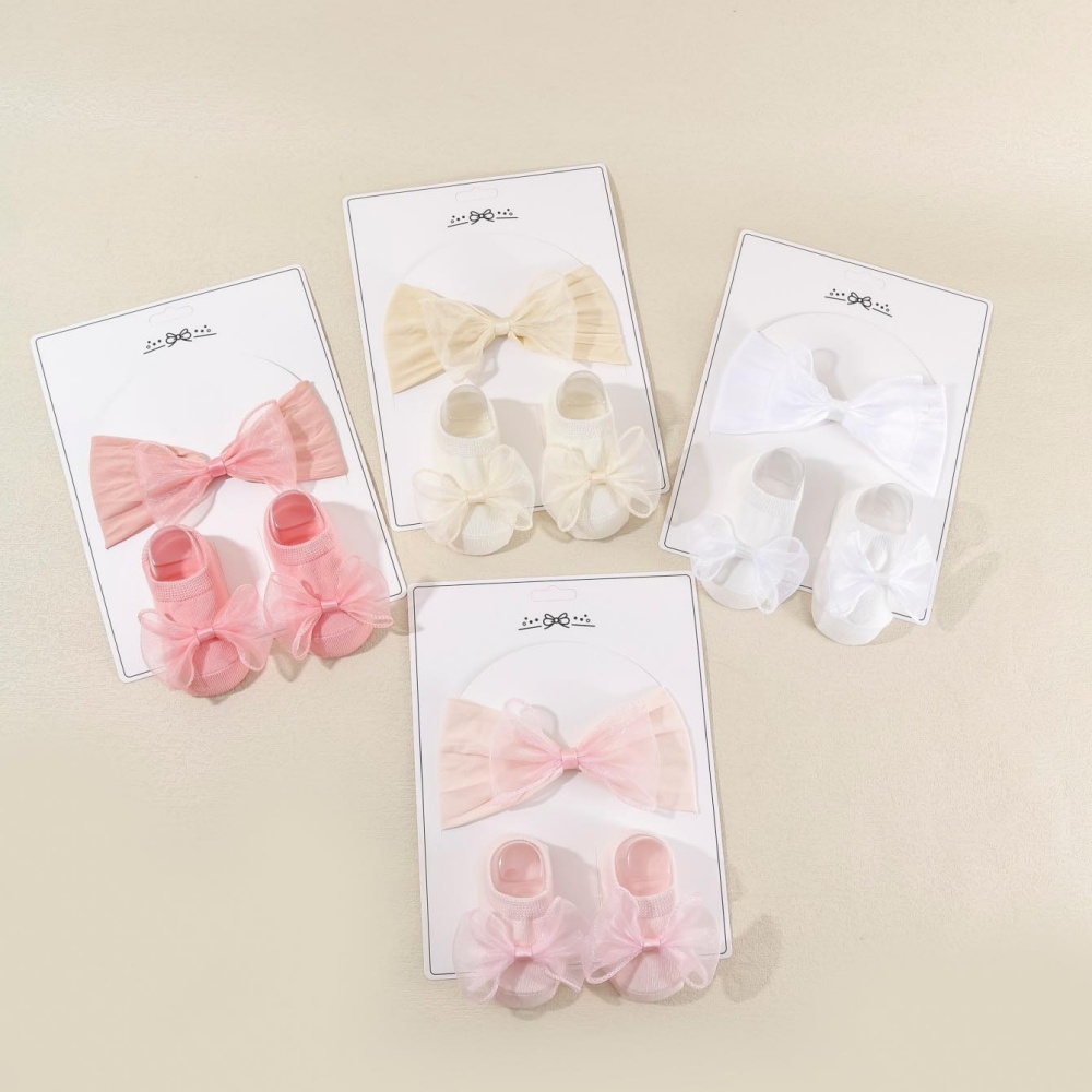 2 Pcs/Set Toddler Lace Bows El - Toddler Sock Set 评论和价格