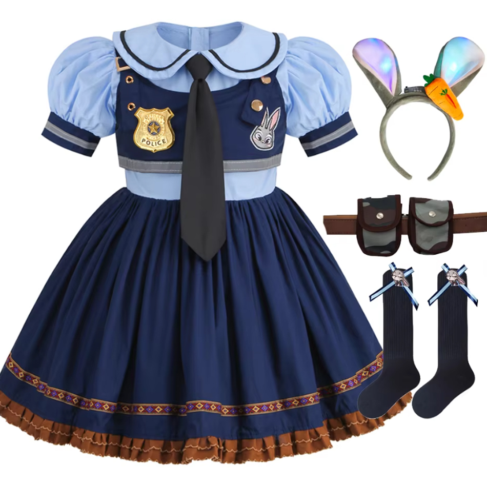 Judy Cosplay Costume Kids Carn - Toddler Sock Set 评论和价格