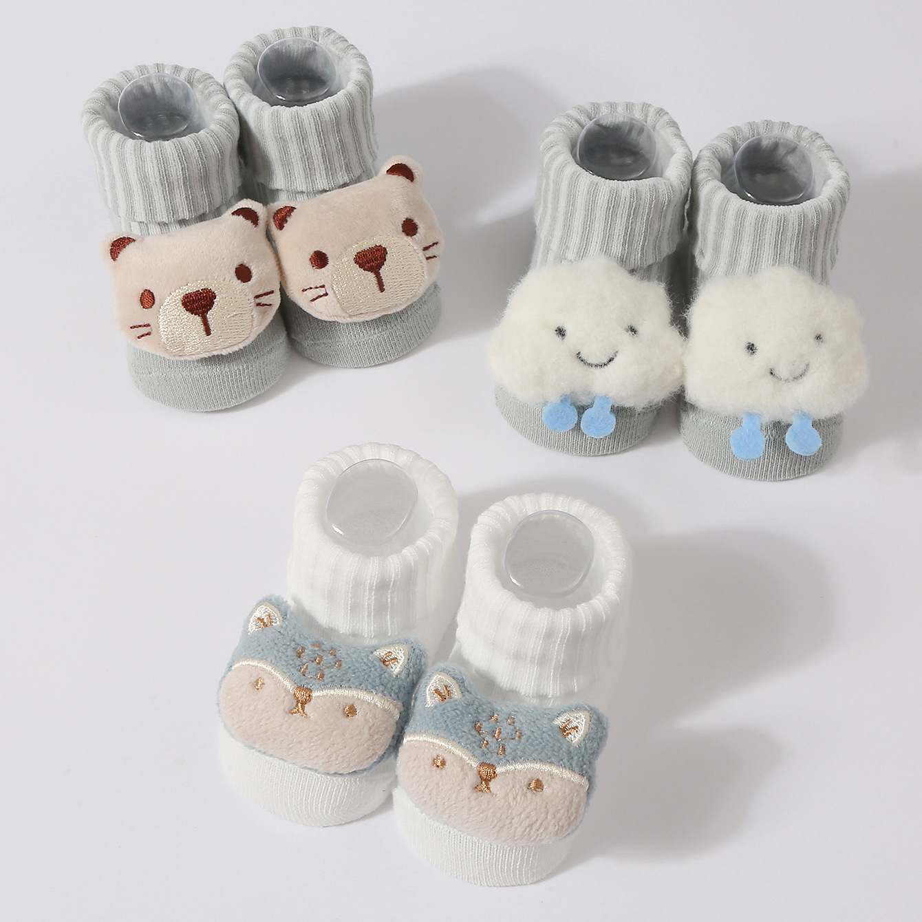 3Pairs/set Baby Socks Girls Bo - Toddler Sock Set 评论和价格