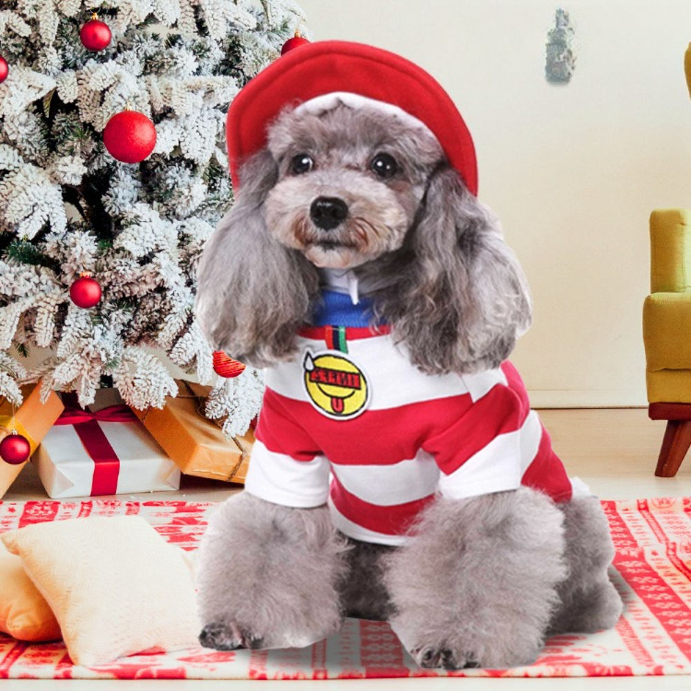 Pet Christmas Cosplay Dog Clot - Baby Clothing Winter 评论和价格