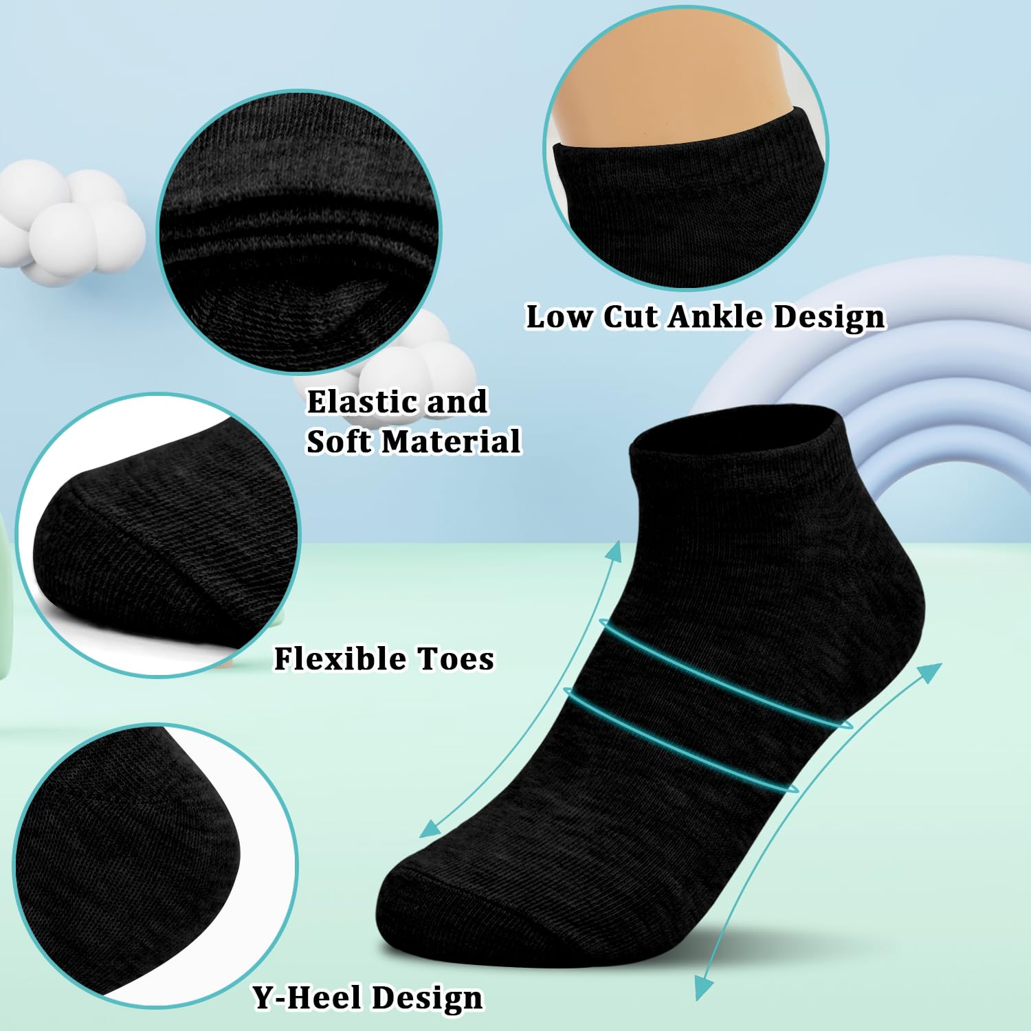 Toddler Socks 30 Pairs Kids Lo - Toddler Sock Set 评论和价格