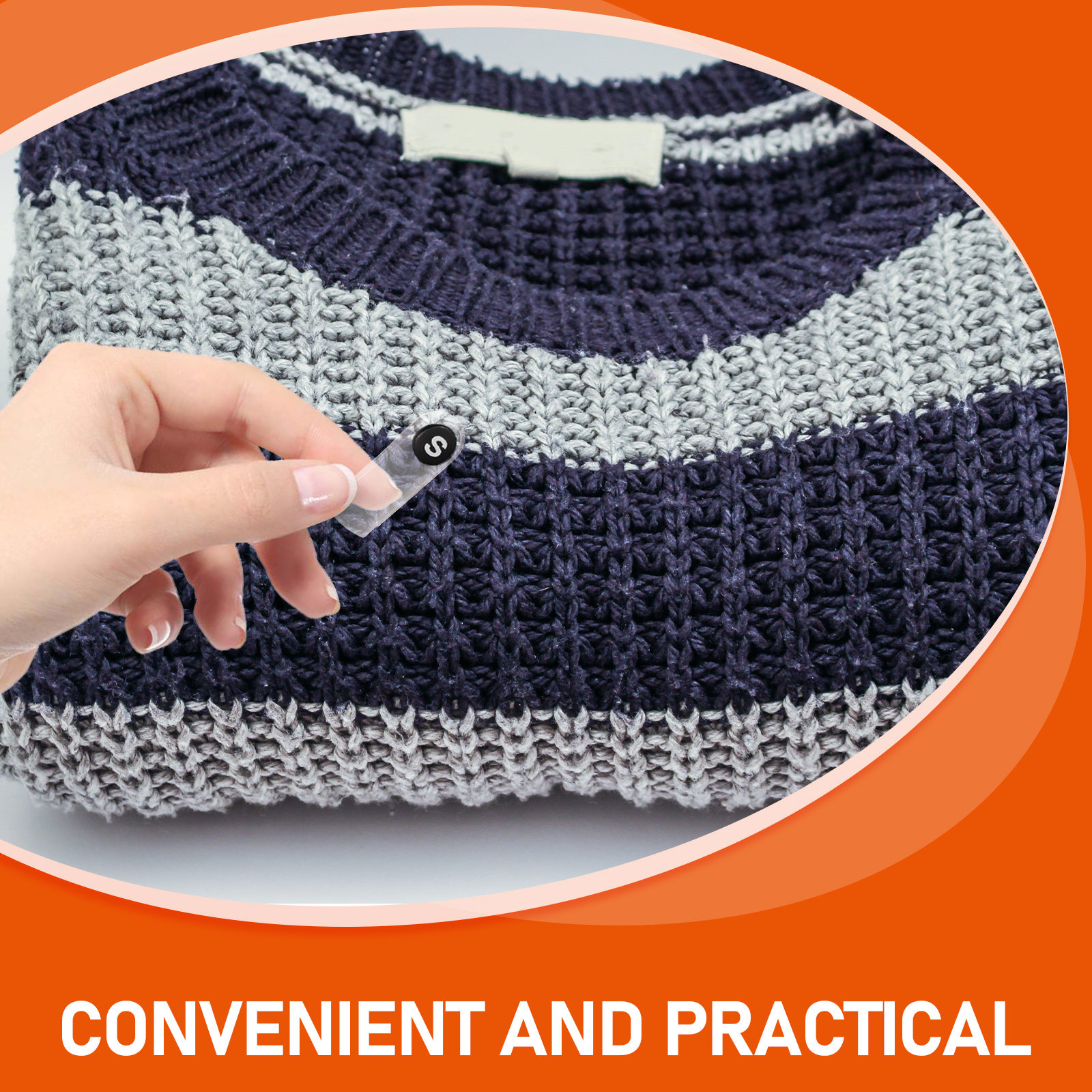 60Pcs Garment Size Label Acces - Baby Clothing Display 评论和价格