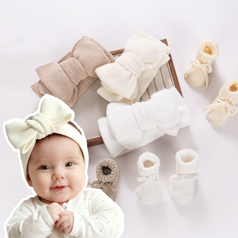 2Pcs/Set Ins Thick Knitted Lar - Toddler Sock Set 评论和价格