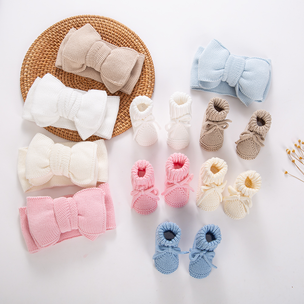 2Pcs/Set Ins Thick Knitted Lar - Toddler Sock Set 评论和价格