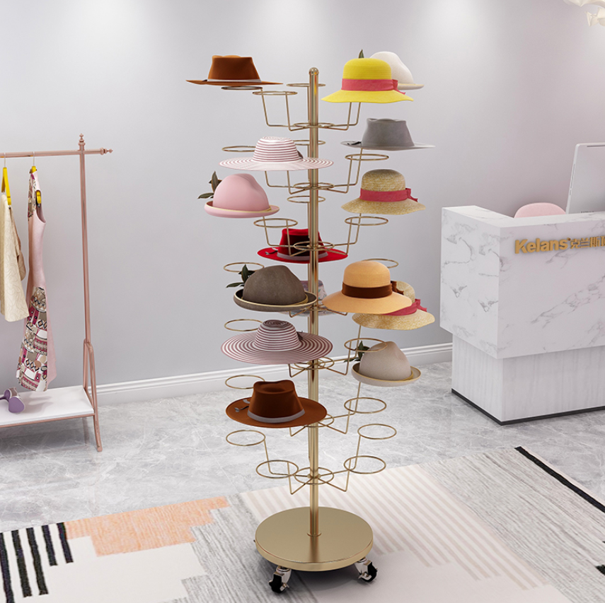 New hat display booth hat rack - Baby Clothing Display Stand 评论和价格