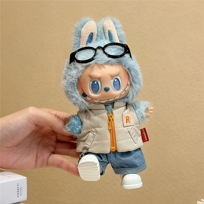 For 15 17cm Labubu Doll Solid  - Baby Clothing Winter 评论和价格
