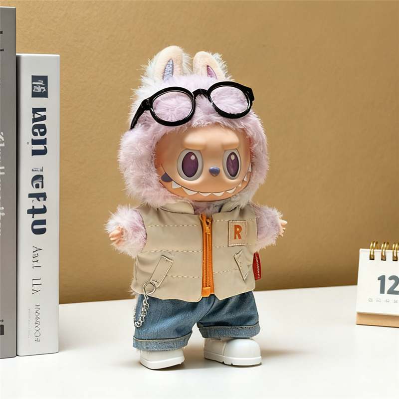 For 15 17cm Labubu Doll Solid  - Baby Clothing Winter 评论和价格