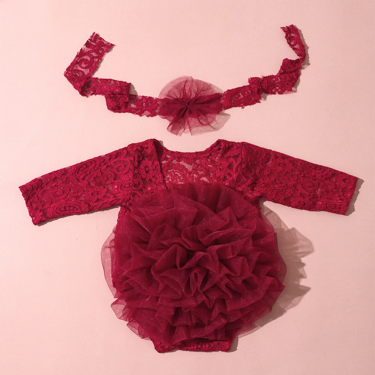 2pcs/sets Baby Tutu Dress Newb - Baby Clothing 1 Year Old 评论和价格