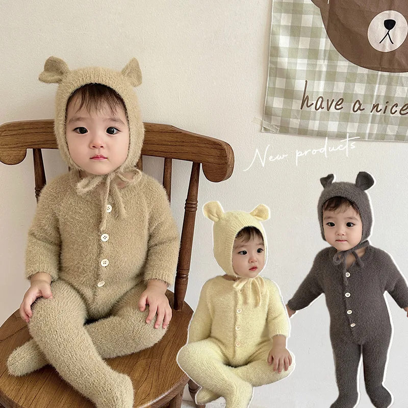 Newborn Baby Mink Fur Romper w - Romper Onesie Baby 评论和价格