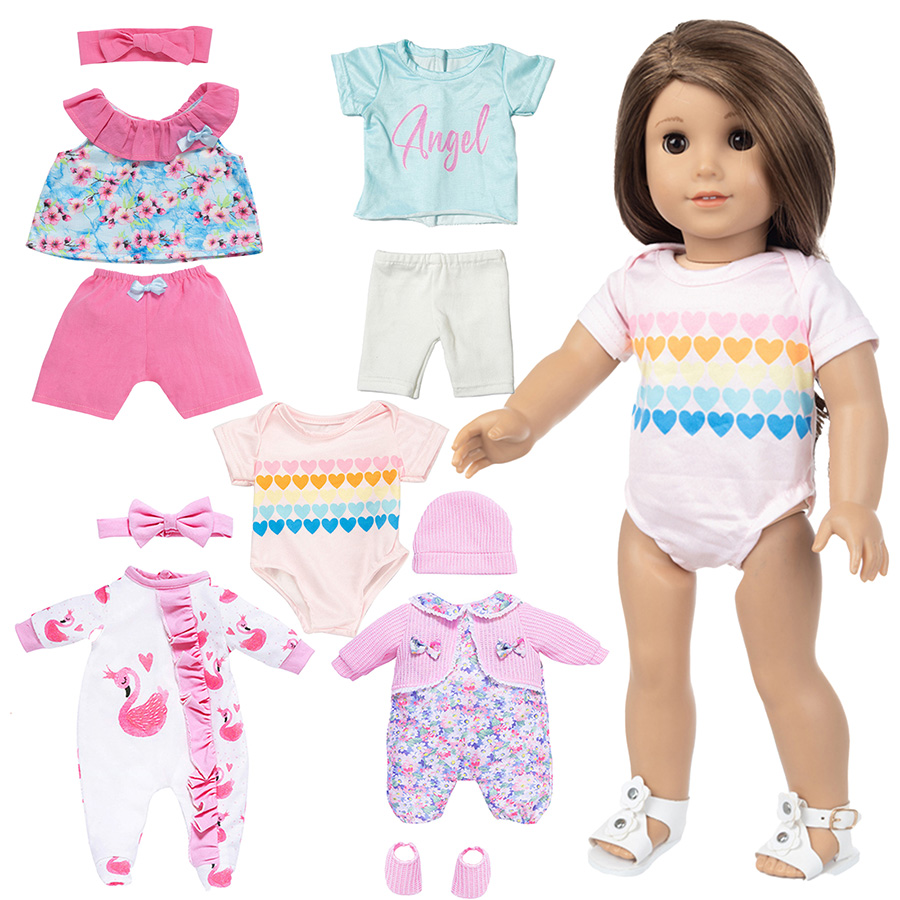 Doll Clothes for 18inch Reborn - Baby Clothing 1 Year Old 评论和价格