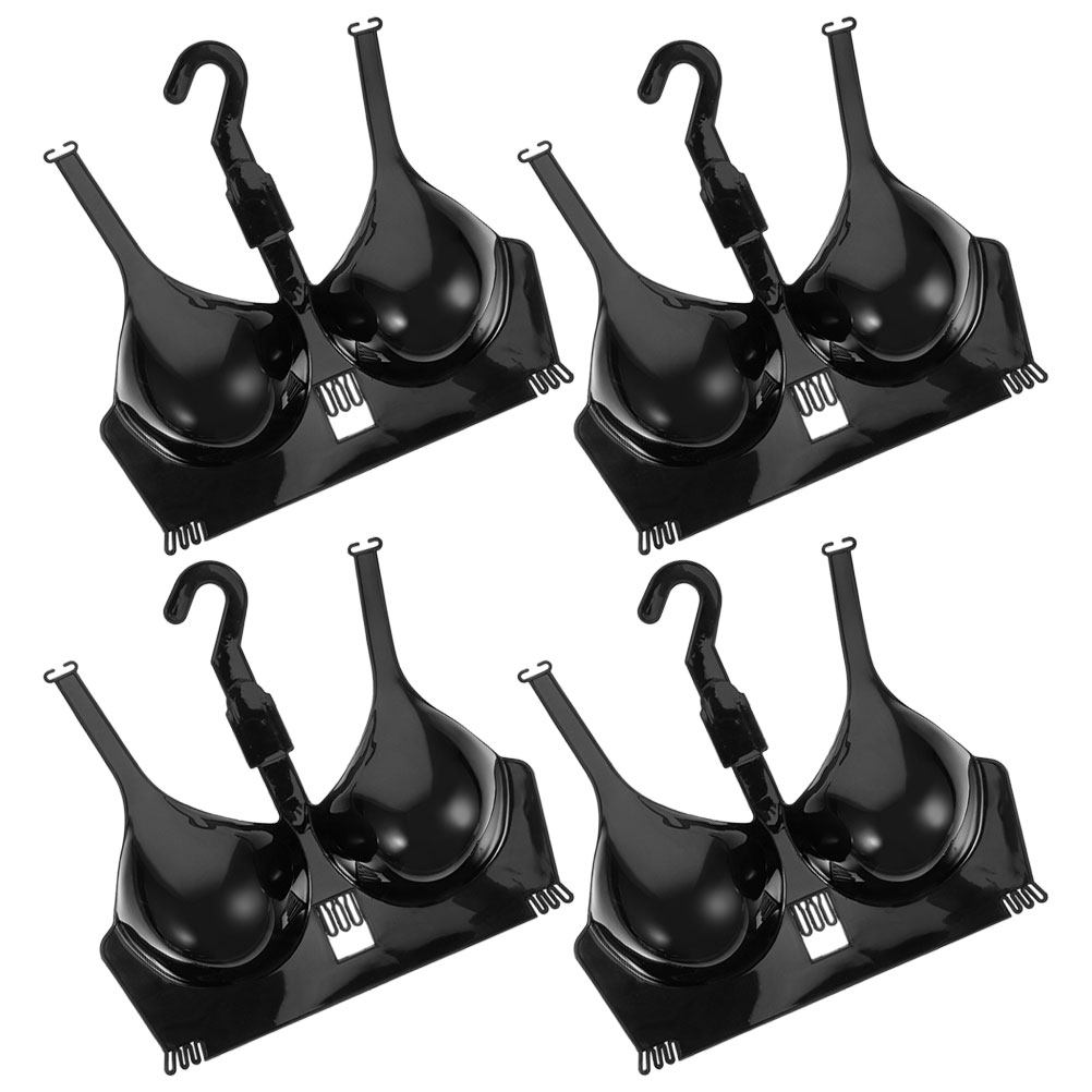 4Pcs Female Hanging Bra Displa - Baby Clothing Display 评论和价格