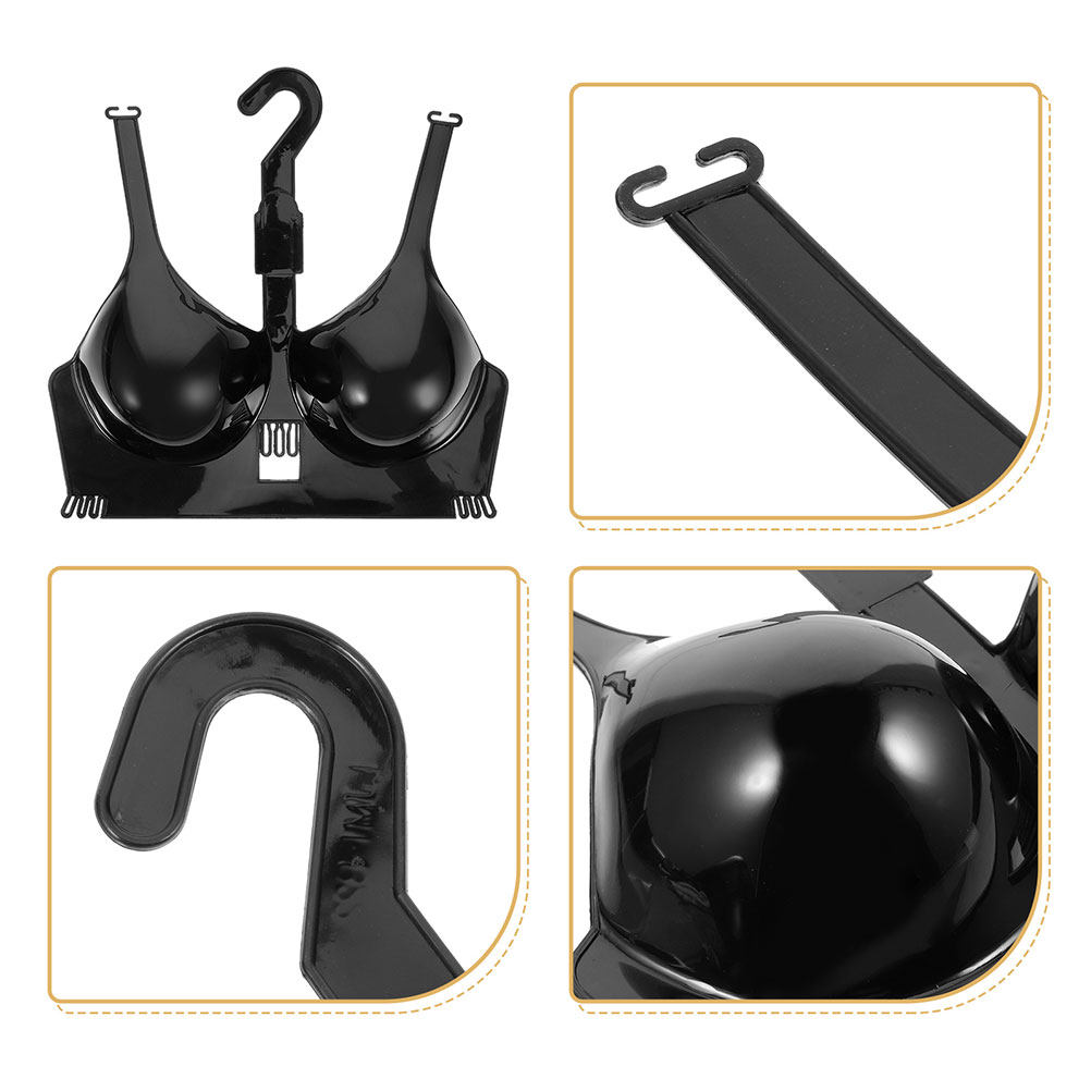 4Pcs Female Hanging Bra Displa - Baby Clothing Display 评论和价格