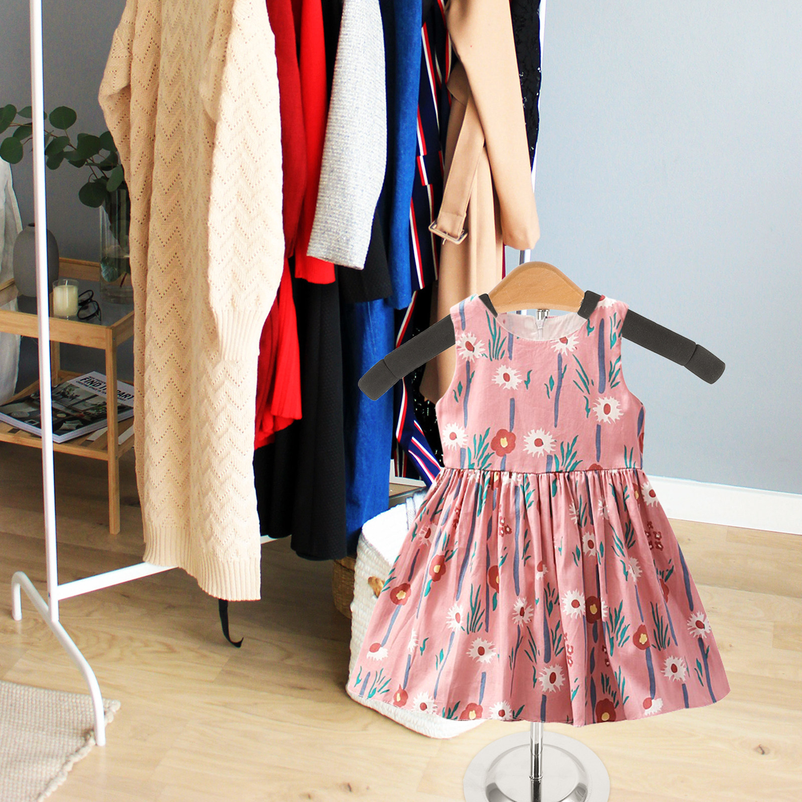 Clothes Display Hanger Durable - Baby Clothing Display Stand 评论和价格