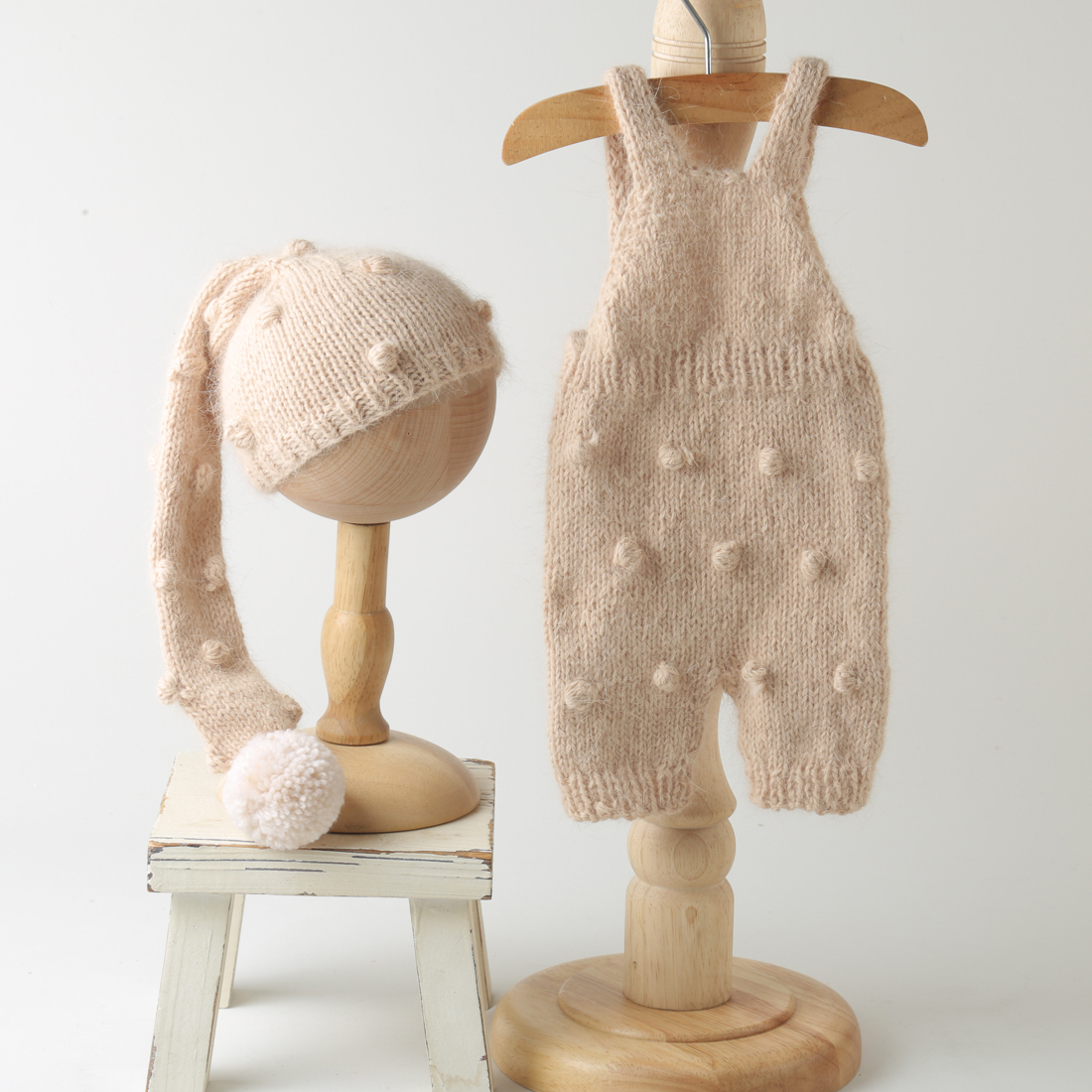 Newborn Knitted Stretch Outfit - Romper Onesie Baby 评论和价格
