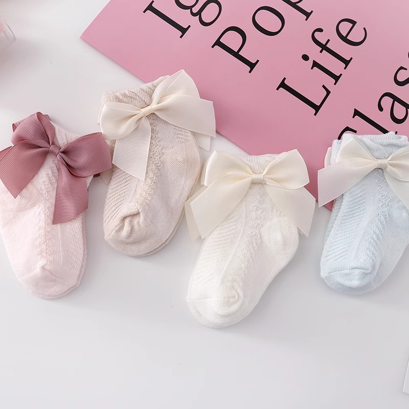 3Pairs/Lot Summer Baby Mesh So - Toddler Sock Set 评论和价格