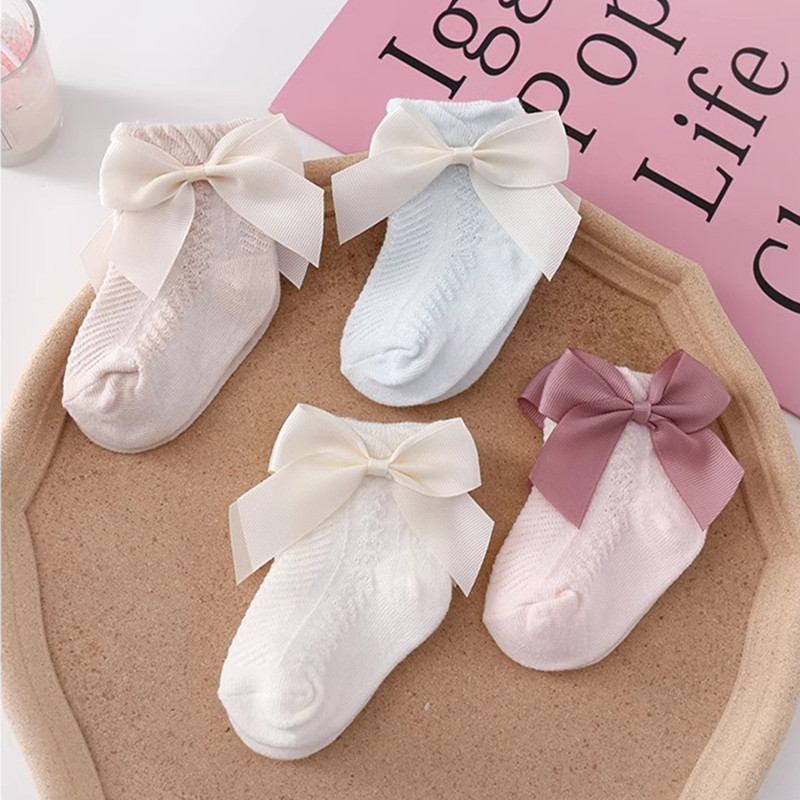 3Pairs/Lot Summer Baby Mesh So - Toddler Sock Set 评论和价格