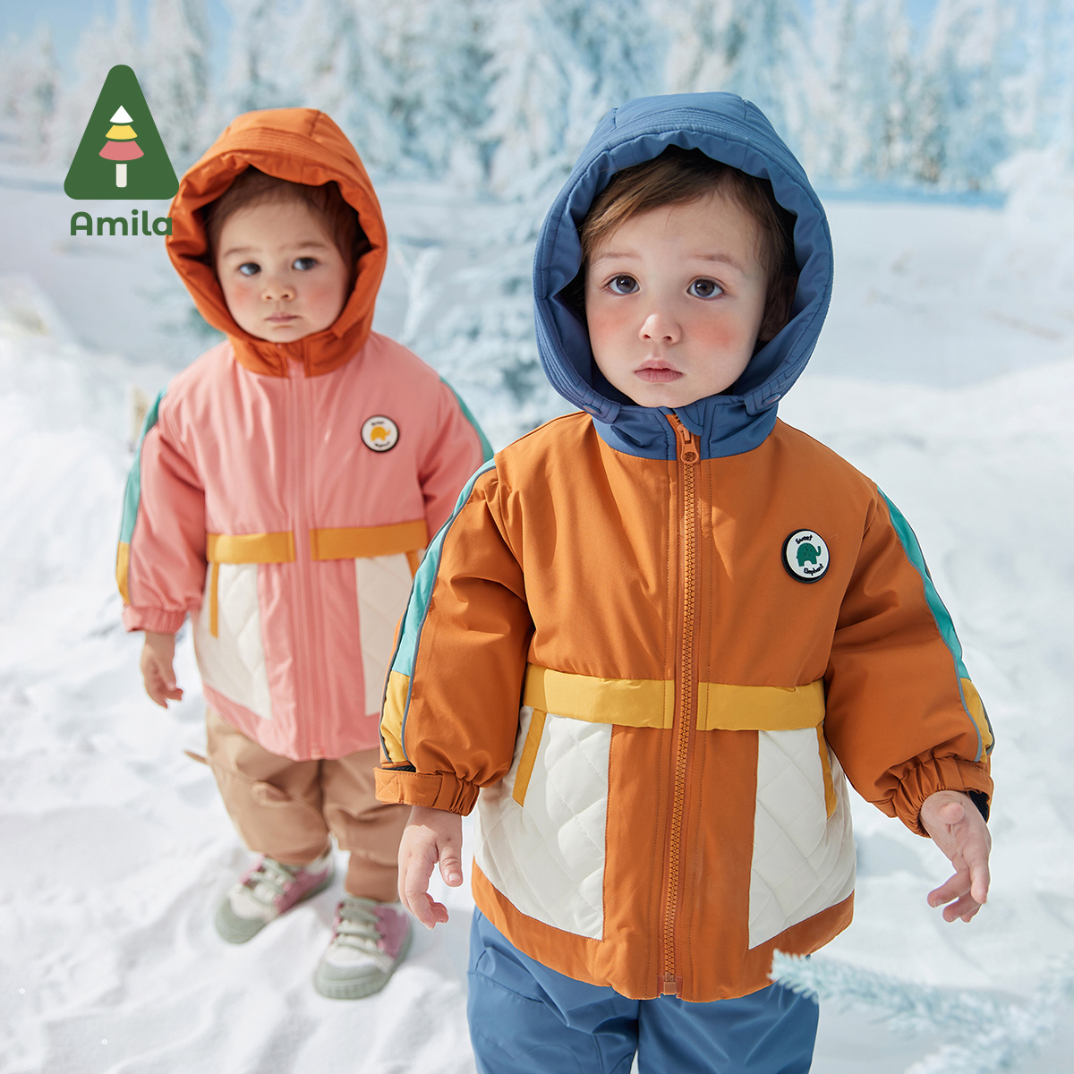 Amila Baby Down Jacket 2024 Wi - Baby Clothing Winter 评论和价格