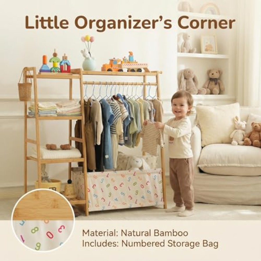 Clothing Rack- Toddler Dress U - Baby Clothing Rack 评论和价格