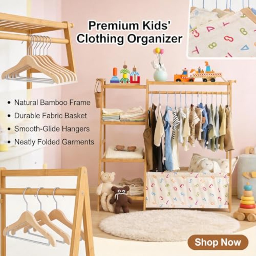 Clothing Rack- Toddler Dress U - Baby Clothing Rack 评论和价格