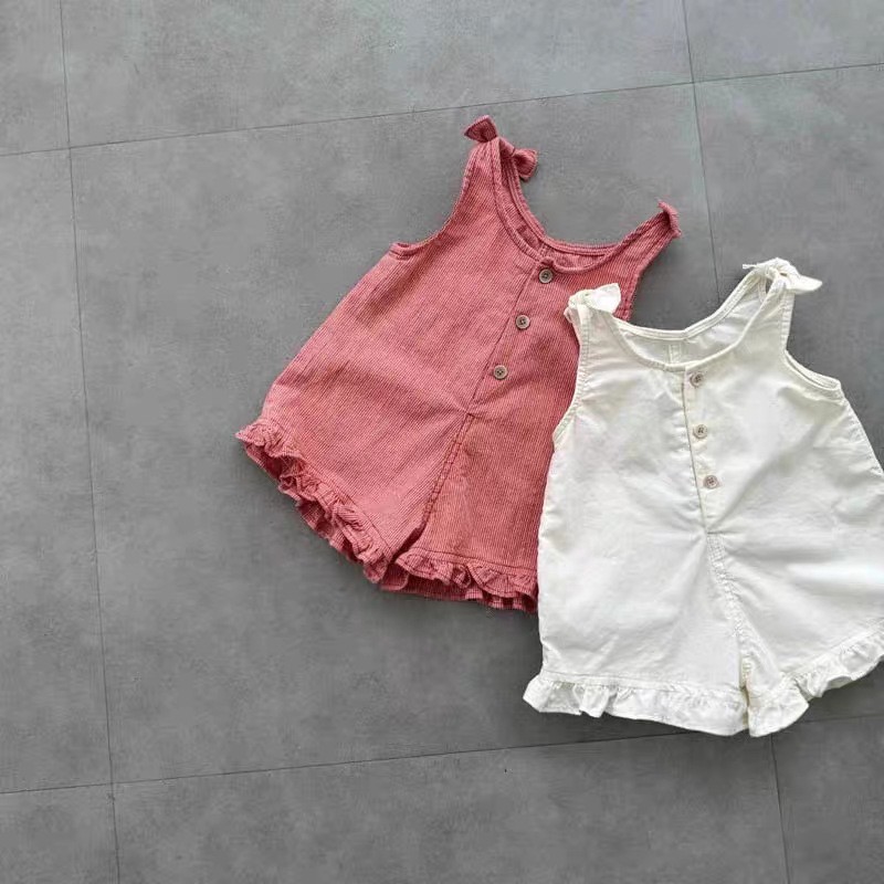 HY2831 Girls Summer Romper wit - Baby Clothing 1 Year Old 评论和价格
